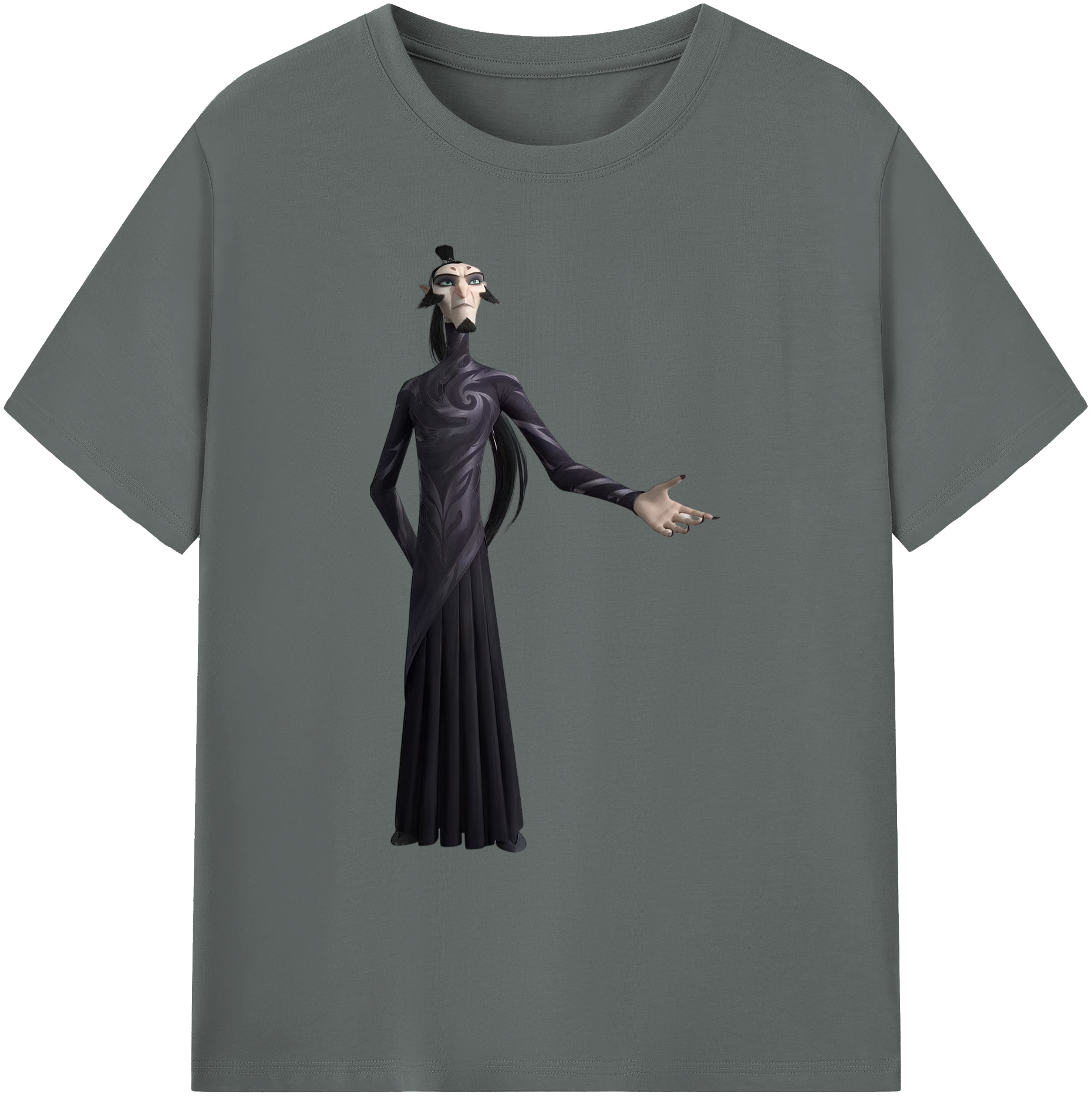 （画像用） Ne Zha 2 ナタ 魔童の大暴れ 綿100％ メンズ半袖Tシャツ｜肌触りやわらか＆通気性
